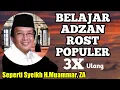 BELAJAR ADZAN MUDAH ADZAN ROST MUAMMAR ZA DENGAN PETUNJUK NADA