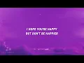 [ 1 HOUR ] Olivia Rodrigo - Happier (Lyrics)