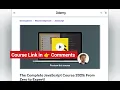 The Complete JavaScript Course 2025 From Zero to Expert
