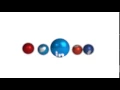 Social Icons Balls LinkedIn White