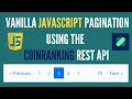 Pagination in Vanilla JavaScript using a REST API