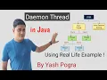 Daemon thread in java What is daemon thread used for daemon thread in java example