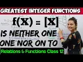 Relations Functions CBSE Class 12 Greatest Integer Functions Ncert Exercise 1 2 Question no 3