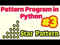 Pattern Program in Python Star Pattern Right indent Triangle