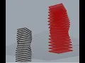 twisting tower in Grasshopper Rhnino