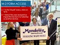 How to Access Mondelez International Pay Stubs W2s