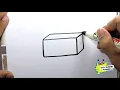 How to Draw rectangular prism