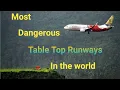 Lagu Most dangerous Table Top Runways in the World|Airport|zha karam|Hari suci|Top 4 runways|GK