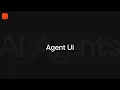 Agent UI the first-ever chat interface for AI Agents