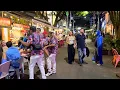 A MIDNIGHT WALK THROUGH LLERAS PARK MEDELLIN COLOMBIA 4K FULL TOUR