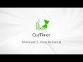 CueTimer v 2 Tutorial part 3 - Edit the Cue List