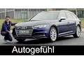 Audi S4 Avant FULL REVIEW test driven V6 354 hp Autobahn acceleration new neu 2017