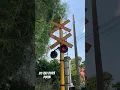 Download Lagu Suara Sirine Kereta Cempreng, Palang Menutup Perlintasan Kereta Api Pocin - Railroad Crossing Train