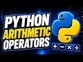 Master ARITHMETIC OPERATORS in PYTHON for Network Automation