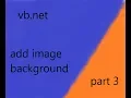 visual basic add image background Tutorial part 3