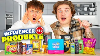 Wir ESSEN alle neuen INFLUENCER Produkte 🍕🧃 mit Smiley