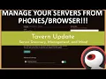 A Township Tale UPDATE Tavern update How to manage your Server from any Browser