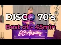 Download Lagu 🪩 DJ Aksuboy | Mix Disco 70s (45min) | Bee Gees, Gloria Gaynor, Boney M, Village People \u0026 More