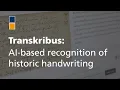 Download Lagu Transkribus: AI-based recognition of historic handwriting
