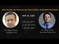 Info Session on Mentor-Led Data Science Internship Program