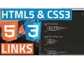 HTML5 and CSS3 beginner tutorial 7 - Links