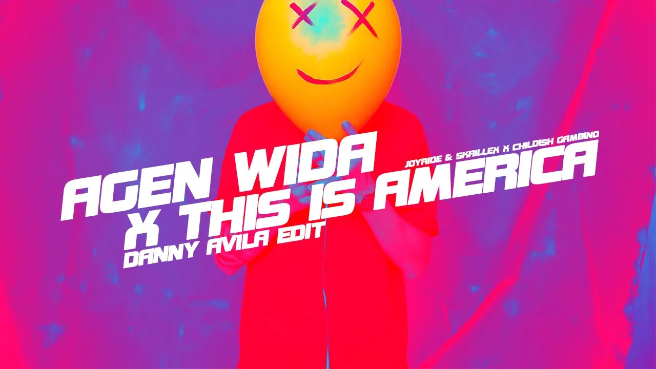 Joyride & Skrillex x Childish Gambino - Agen Wida x This Is America (Danny Avila Edit) [Visualizer]