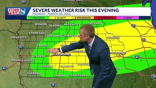 Iowa weather Record heat Monday followed by severe storms