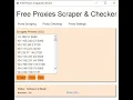 FREE FAST PROXY SCRAPER CHECKER 2020 PROXIES