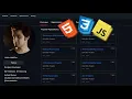 How to Create a Stunning GitHub Profile Clone using HTML CSS and JavaScript