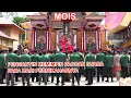 Jadikan Aku Istana CintaMu dinyanyikan Mamasa Oikumene Singers (MOIS) pada hari penikahan ZET \u0026 LETY