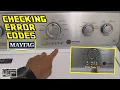 How To Check Error Codes - Maytag Washing Machine Phillips Vision Episode
