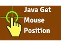 Java - How To Get Mouse Coordinates In Java Using Eclipse with source code
