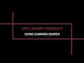 Summon Search