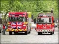 BEST OF RARE FIRE TRUCKS RESPONDING WITH FEDERAL Q SIREN MARTIN HORN Bomberos Santiago Chile 2019
