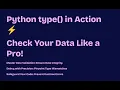 Day 12 Checking Data Types with type for AI Coding Interviews
