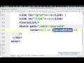 140 Parsing parameters from React route URLs