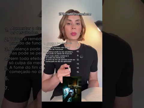 15 Verdades inconvenientes para quem está sob tratamento com Caneta  GLP-1 [Parte 1]