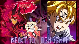 Hazbin Hotel Angels React To Meliodas Seven Deadly Sins Lucifer Gacha Life 2 