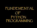 Introduction to Python Lecture 1 Fundamentals of Python Programming KodeEdify