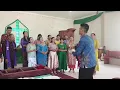 Penampilan koor gabungan jemaat Nilo bara HEZA MOI AMI MUKOLI