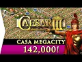 CAESAR III CASA MEGACITY 142 000 Population - City-building Highest Record Attempt