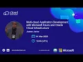 Multi-cloud Application Development with Microsoft Azure and Oracle Cloud Infrastructure
