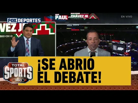 Video Thumbnail: 🚨 FUERTE DISCUSIÓN sobre el triunfo de JAKE PAUL sobre JULIO CÉSAR CHÁVEZ JR. | Total Sports
