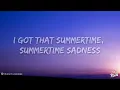 Download Lagu Lana Del Rey - Summertime Sadness (Lyrics)
