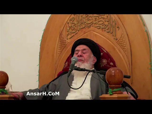 ⁣نبذة عن السيدة نفيسة بنت الحسن (ع) آية الله السيد إمام الجزائري ليلة 14 شهر رمضان 1443 هـ الكويت