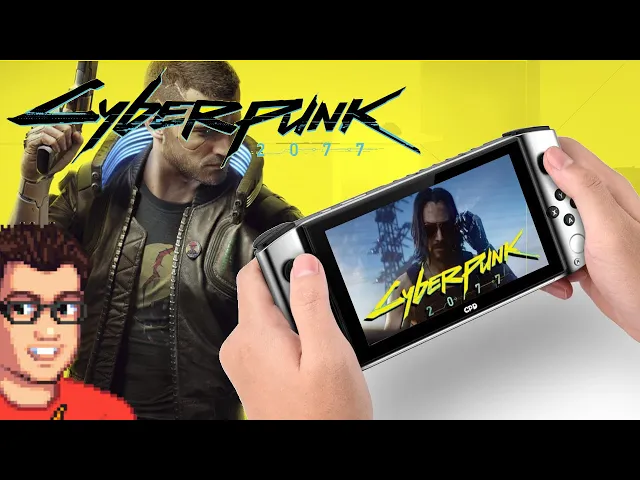 GPD Win 3 - Cyberpunk 2077 15 watt (30FPS) and 18 watt (45FPS)