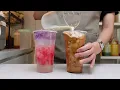 🌤지치고 힘들 땐 음료 ASMR로 힐링해요/주중의 여유로움/2시간 모음🤎2 Hours Vlog/Cafe Vlog/ASMR/Tasty Coffee