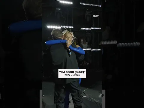 2022 ⚡️VS ⚡️2026 : “I’m Good (Blue)” @BEBEREXHA
