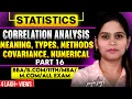 Correlation Analysis Correlation Coefficient Coefficient Of Correlation statistics BBA BCA