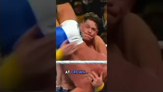 جون سينا يهزم أي جي ستايلز بحركة تومبستون بايلدرايفر 